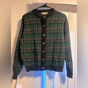 Bryn Connelly Black Sweater with Multicolor Details